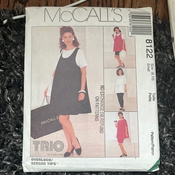 Vintage McCall's women size small (8,10)  8122 pattern maternity!! - Picture 1 of 2